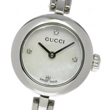 Gucci Diamantissima Quartz Diamonds White Dial Silver Steel Strap Watch For Women - YA141503 Buy Now By Gucci