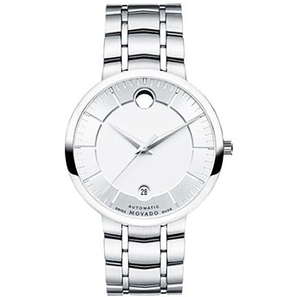 Movado 1881 Automatic Silver Dial Silver Steel Strap Watch for Men - 606915 Buy Now By Movado