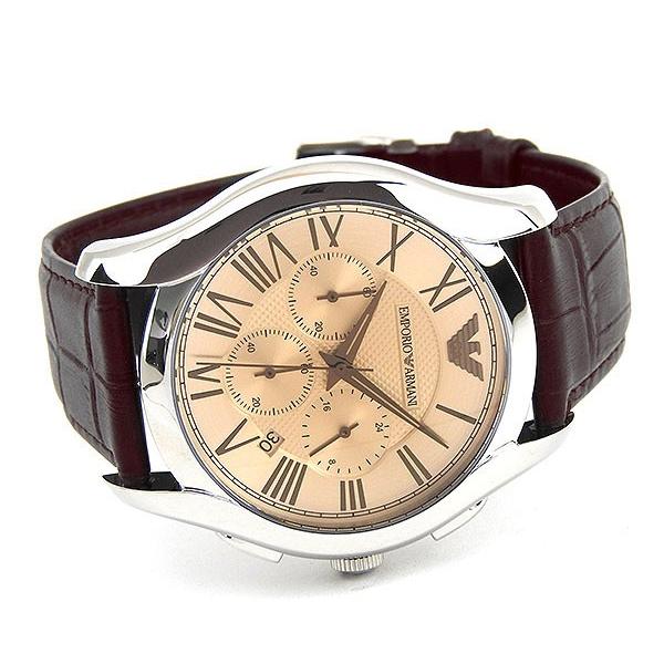 Emporio Armani Valente Chronograph Brown Dial Brown Leather Strap Watch For Men - AR1785 Buy Now By Emporio Armani