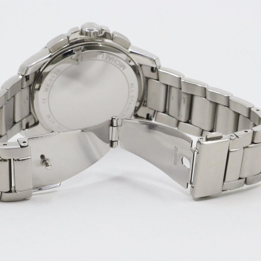 Michael Kors Ryker Chronograph Black Dial Silver Steel Strap Watch For Men - MK8528 Buy Now By Michael Kors