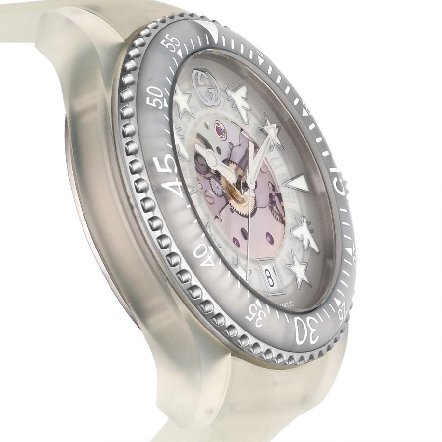 Gucci Dive Automatic White Dial White Rubber Strap Unisex Watch - YA136342 Buy Now By Gucci