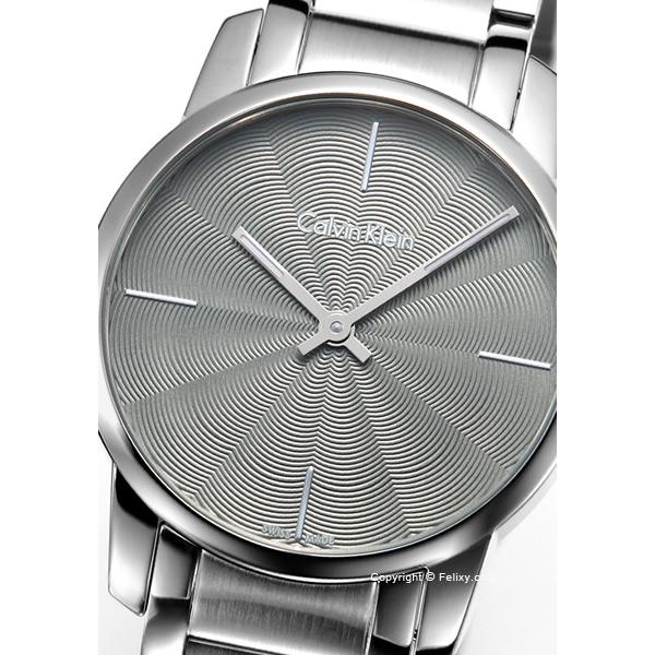 Calvin Klein City Grey Dial Silver Steel Strap Watch for Women - K2G23144 Buy Now By Calvin Klein