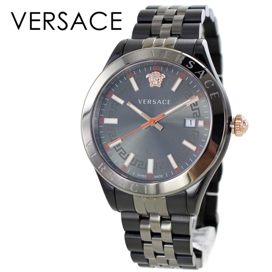 Versace Hellenyium Analog Black Dial Black Steel Strap Watch For Men - VEVK00320 Buy Now By Versace