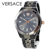Versace Hellenyium Analog Black Dial Black Steel Strap Watch For Men - VEVK00320 Buy Now By Versace