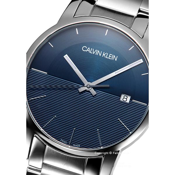 Calvin Klein City Blue Dial Silver Steel Strap Watch for Men - K2G2G14Q Buy Now By Calvin Klein