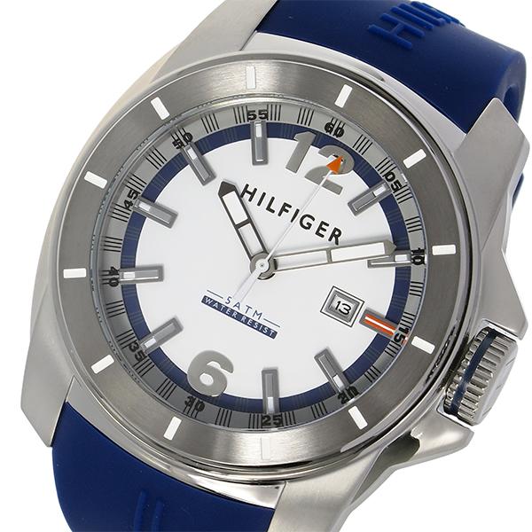 Tommy Hilfiger Windsurf White Dial Blue Rubber Strap Watch for Men - 1791113 Buy Now By Tommy Hilfiger