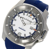 Tommy Hilfiger Windsurf White Dial Blue Rubber Strap Watch for Men - 1791113 Buy Now By Tommy Hilfiger