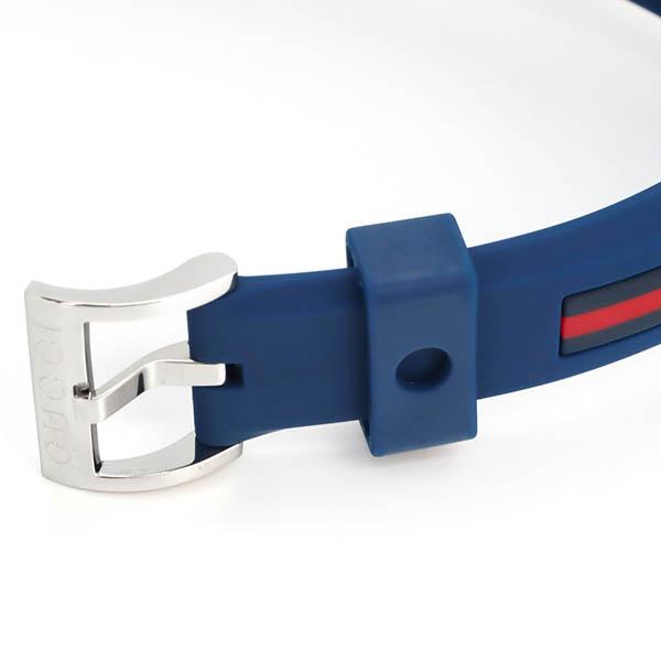 Gucci Sync Quartz Blue Dial Blue Rubber Strap Watch For Men - YA137304 Buy Now By Gucci