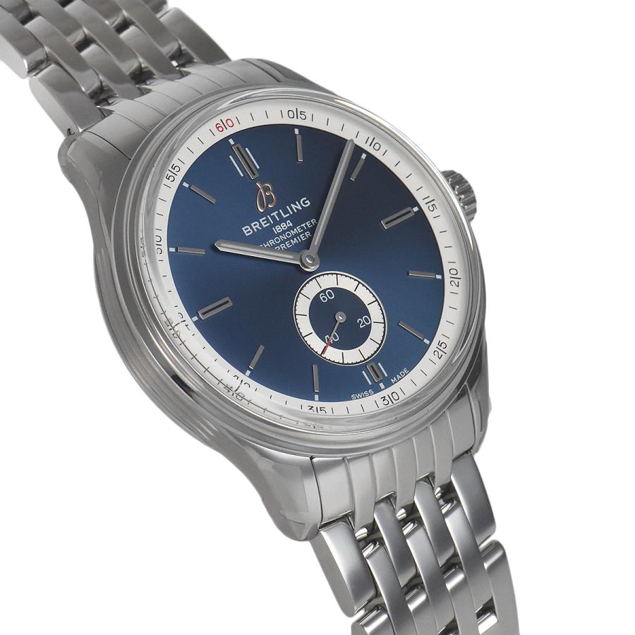 Breitling Premier Automatic 40mm Blue Dial Silver Steel Strap Watch for Men - A37340351C1A1 Buy Now By Breitling