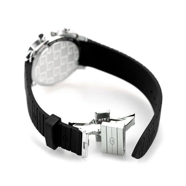 Gucci Grip Chronograph Black Dial Black Rubber Strap Watch For Men - YA157301 Buy Now By Gucci