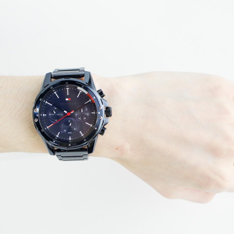 Tommy Hilfiger Mason Blue Dial Blue Steel Strap Watch for Men - 1791789 Buy Now By Tommy Hilfiger