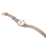Coach Madison Diamonds White Dial Beige Leather Strap Watch for Women - 14503394 Buy Now By Coach
