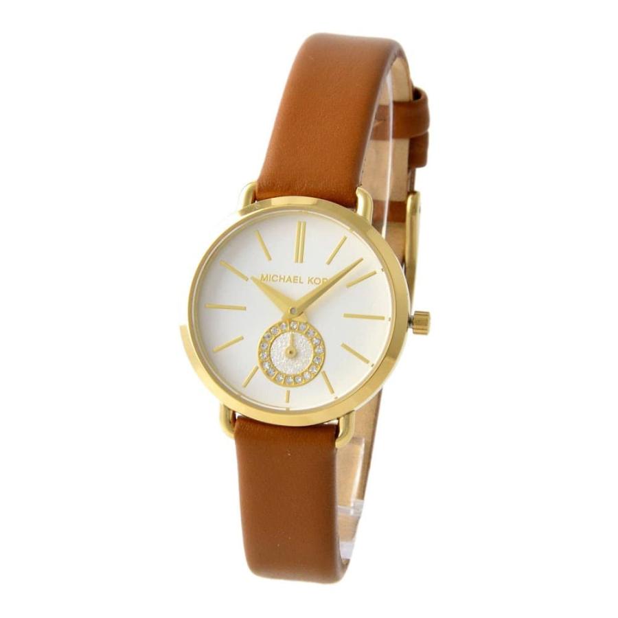 Michael Kors Portia Quartz White Dial Brown Leather Strap Watch For Women - MK2734 Buy Now By Michael Kors