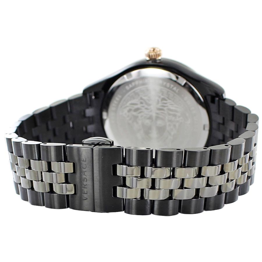 Versace Hellenyium Analog Black Dial Black Steel Strap Watch For Men - VEVK00320 Buy Now By Versace