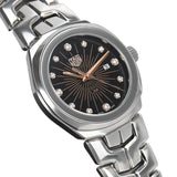 Tag Heuer Link Quartz Black Dial Silver Steel Strap Watch for Women - WBC131F.BA0649 Buy Now By Tag Heuer