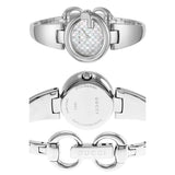 Gucci Guccissima Quartz Silver Dial Silver Steel Strap Watch For Women - YA134511 Buy Now By Gucci