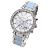 Michael Kors Parker White Dial Two Tone Steel Strap Watch for Women - MK6138 Buy Now By Michael Kors