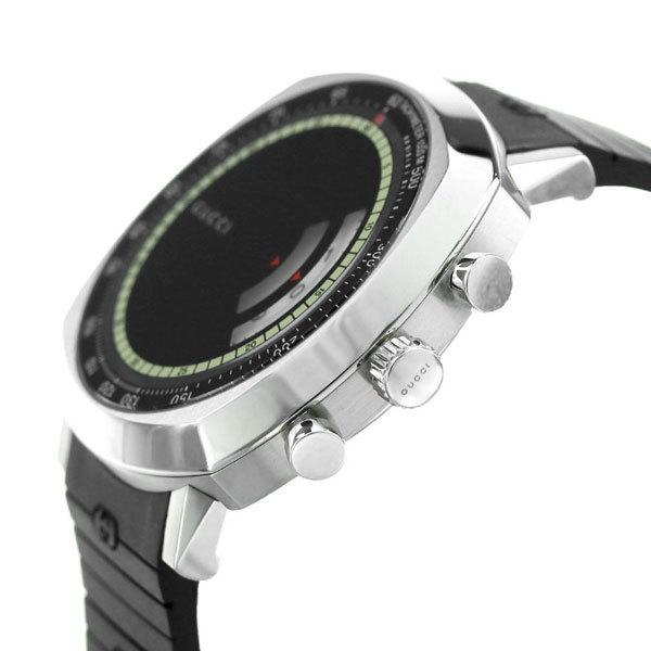 Gucci Grip Chronograph Black Dial Black Rubber Strap Watch For Men - YA157301 Buy Now By Gucci