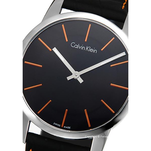Calvin Klein City Black Dial Black Leather Strap Watch for Men - K2G211C1 Buy Now By Calvin Klein