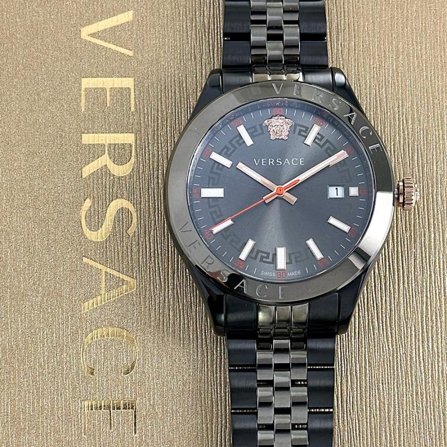 Versace Hellenyium Analog Black Dial Black Steel Strap Watch For Men - VEVK00320 Buy Now By Versace