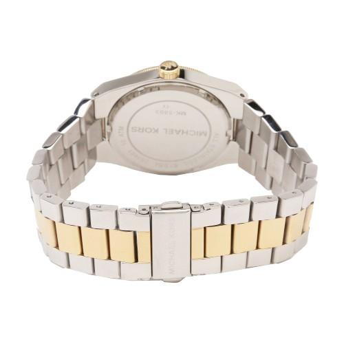 Michael Kors Channing Blue Dial Two Tone Steel Strap Watch For Women - MK5893 Buy Now By Michael Kors