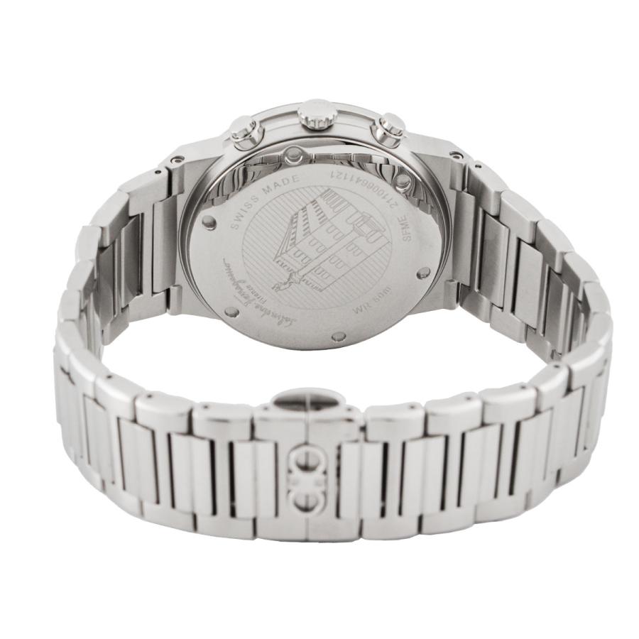 Salvatore Ferragamo Sapphire Chrono Black Dial Silver Steel Strap Watch for Men - SFME00321 Buy Now By Salvatore Ferragamo