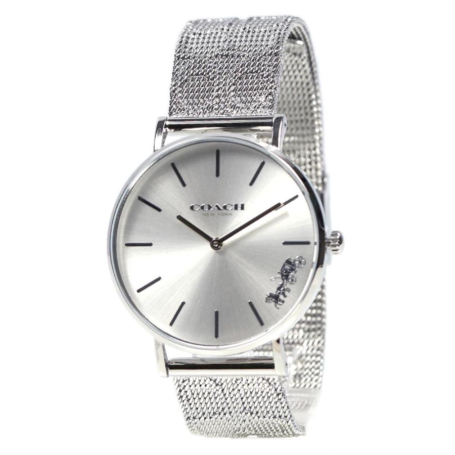 Coach Perry Silver Dial Silver Mesh Bracelet Watch for Women - 14503341 Buy Now By Coach