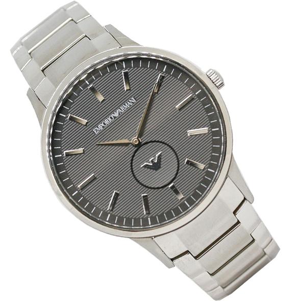 Emporio Armani Renato Quartz Black Dial Silver Steel Strap Watch For Men - AR11118 Buy Now By Emporio Armani