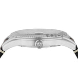 Versace Greca Time Quartz Blue Dial Brown Leather Strap Watch For Men - VE3K00122 Buy Now By Versace