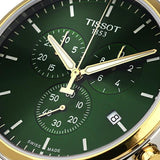 Tissot T Sport Chrono XL Classic Green Dial Two Tone Steel Strap Watch for Men - T116.617.22.091.00 Buy Now By Tissot