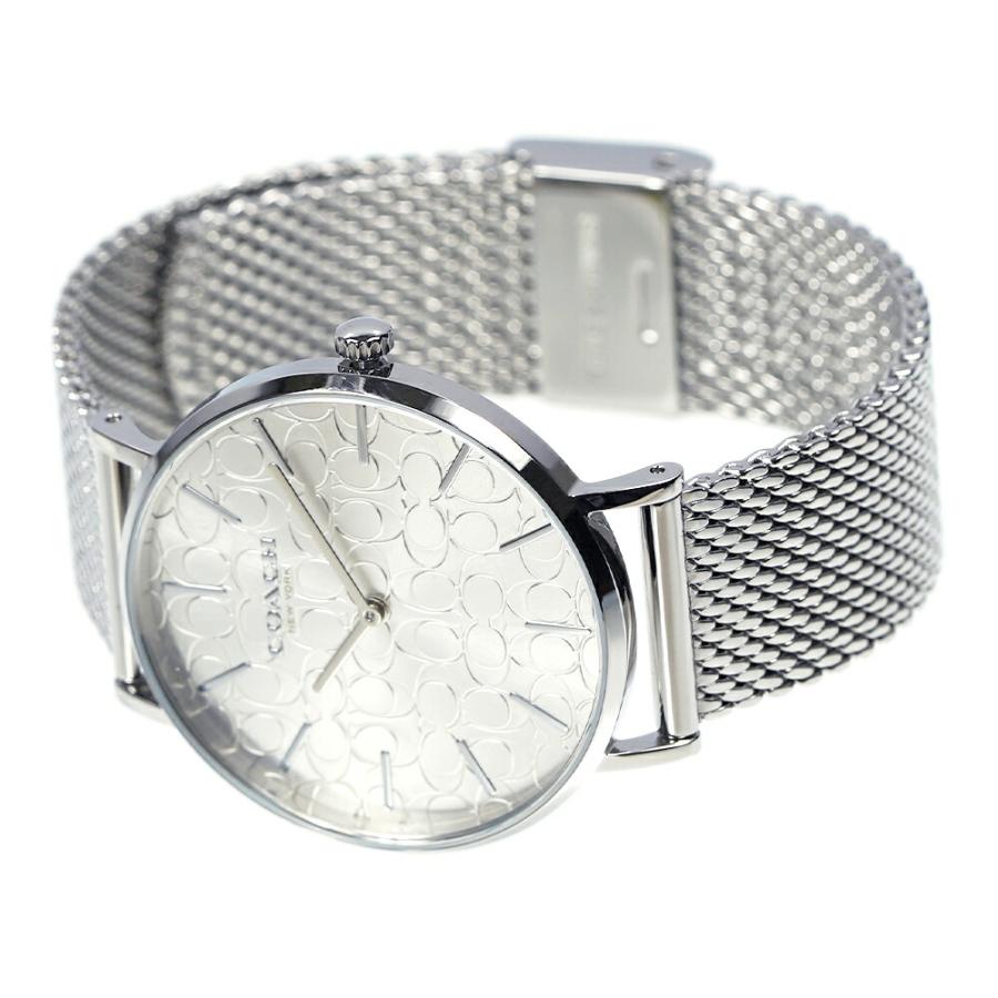 Coach Perry Quartz Silver Dial Silver Mesh Bracelet Watch for Women - 14503384 Buy Now By Coach