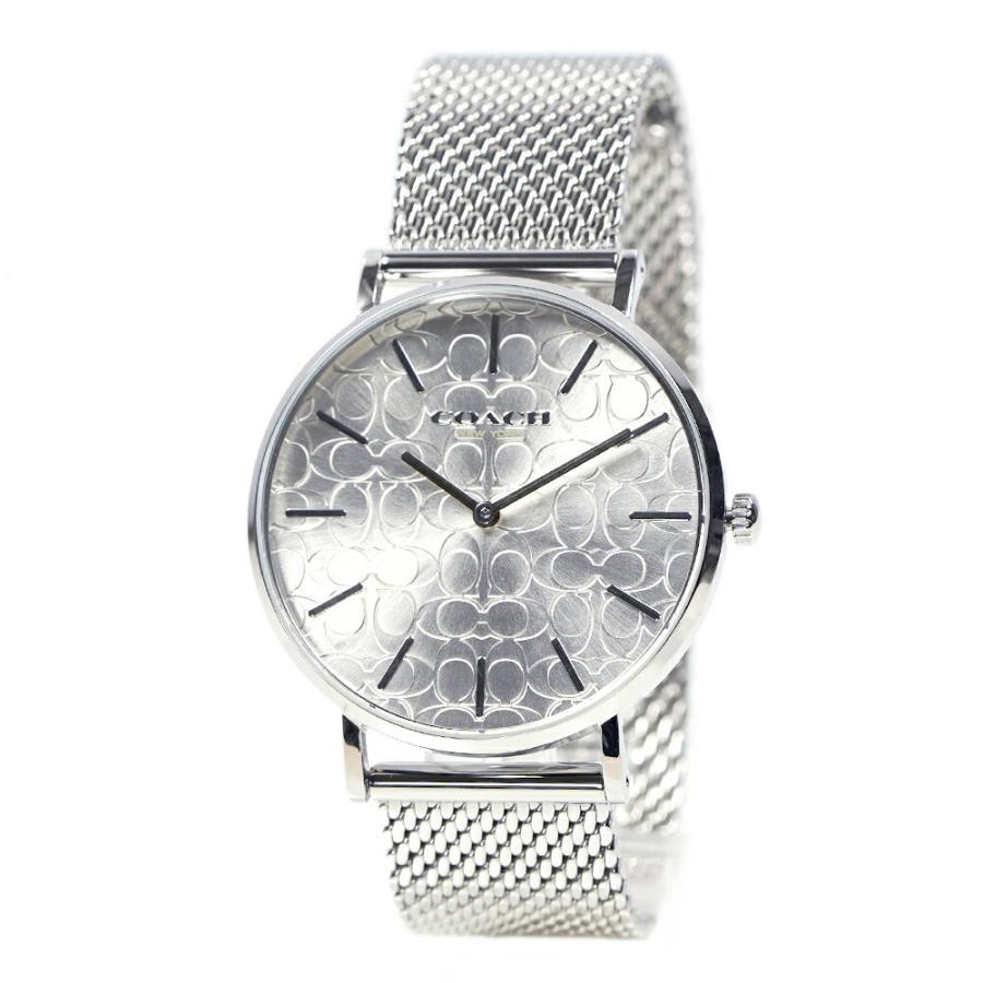 Coach Perry Quartz Silver Dial Silver Mesh Bracelet Watch for Women - 14503384 Buy Now By Coach