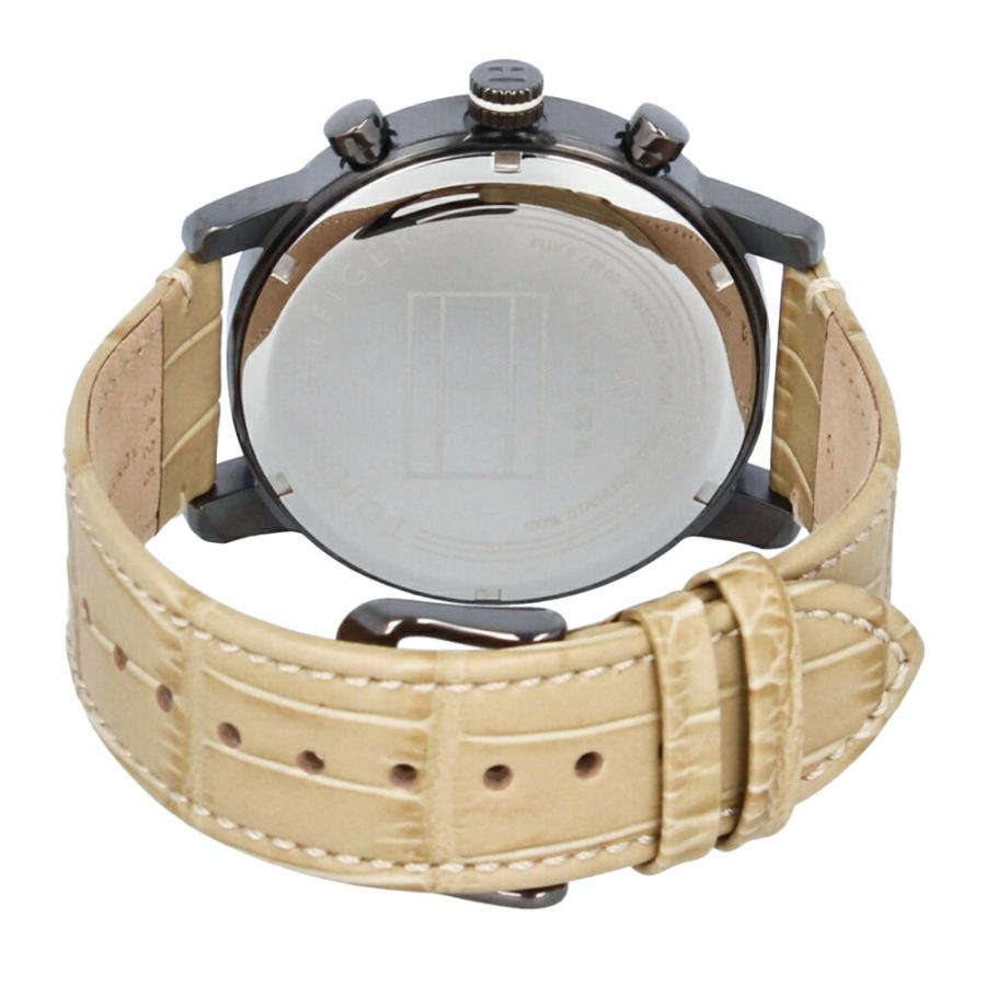 Tommy Hilfiger Kane White Dial Beige Leather Strap Watch for Men - 1710399 Buy Now By Tommy Hilfiger