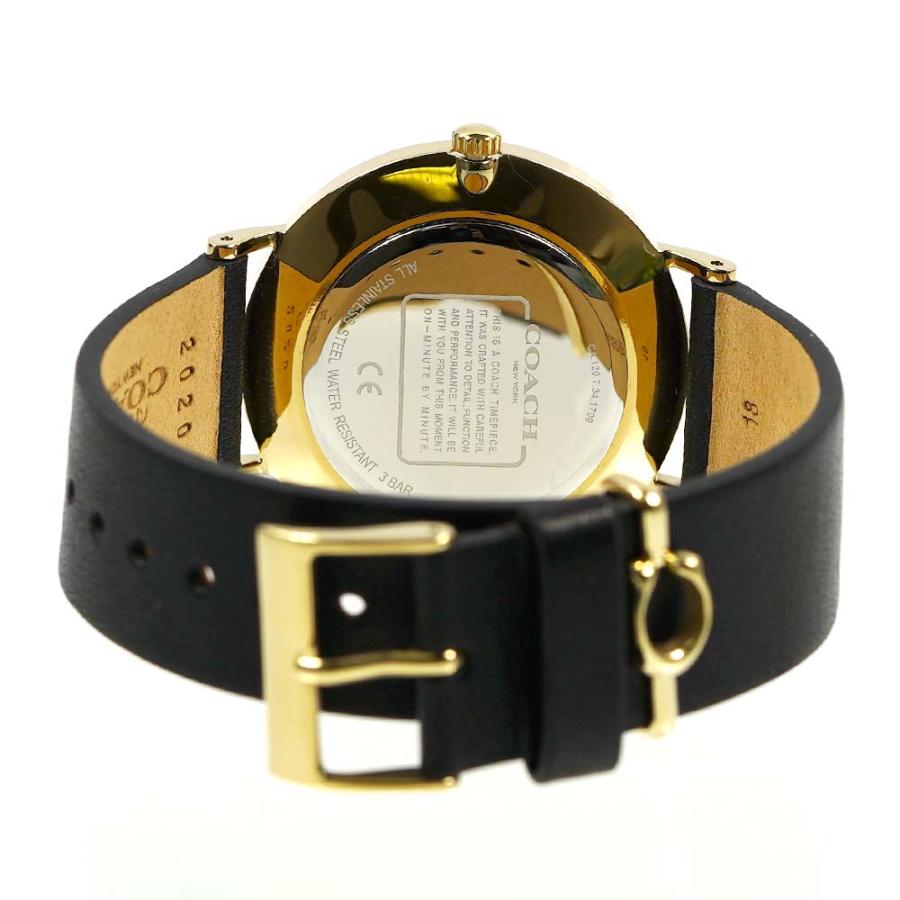 Coach Perry Black Dial Black Leather Strap Watch for Women - 14503333-C Buy Now By Coach