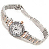 Coach Madison Crystals Silver Dial Two Tone Steel Strap Watch for Women - 14502404 Buy Now By Coach