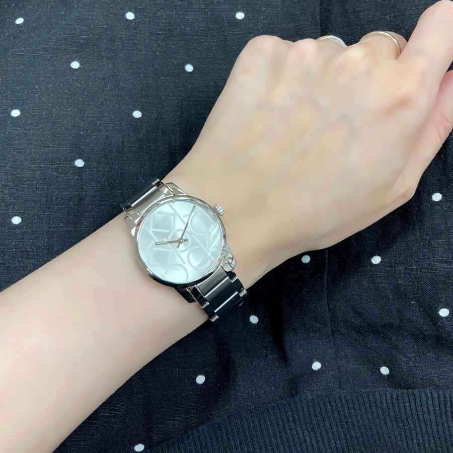 Calvin Klein City Silver Dial Silver Steel Strap Watch for Women - K2G23142 Buy Now By Calvin Klein