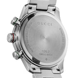 Gucci G Timeless Chronograph Grey Dial Silver Steel Strap Watch For Men - YA126238 Buy Now By Gucci