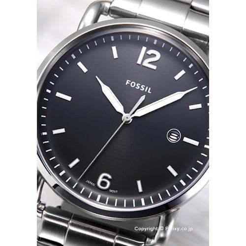 Fossil The Commuter Black Dial Silver Steel Strap Watch for Men - FS5391 Buy Now By Fossil