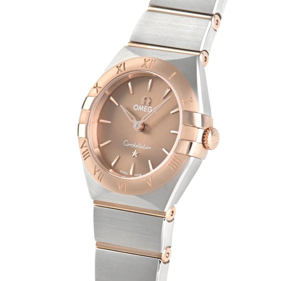 Omega Constellation Quartz Brown Dial Silver Steel Strap Watch for Women - 131.20.25.60.13.001 Buy Now By Omega
