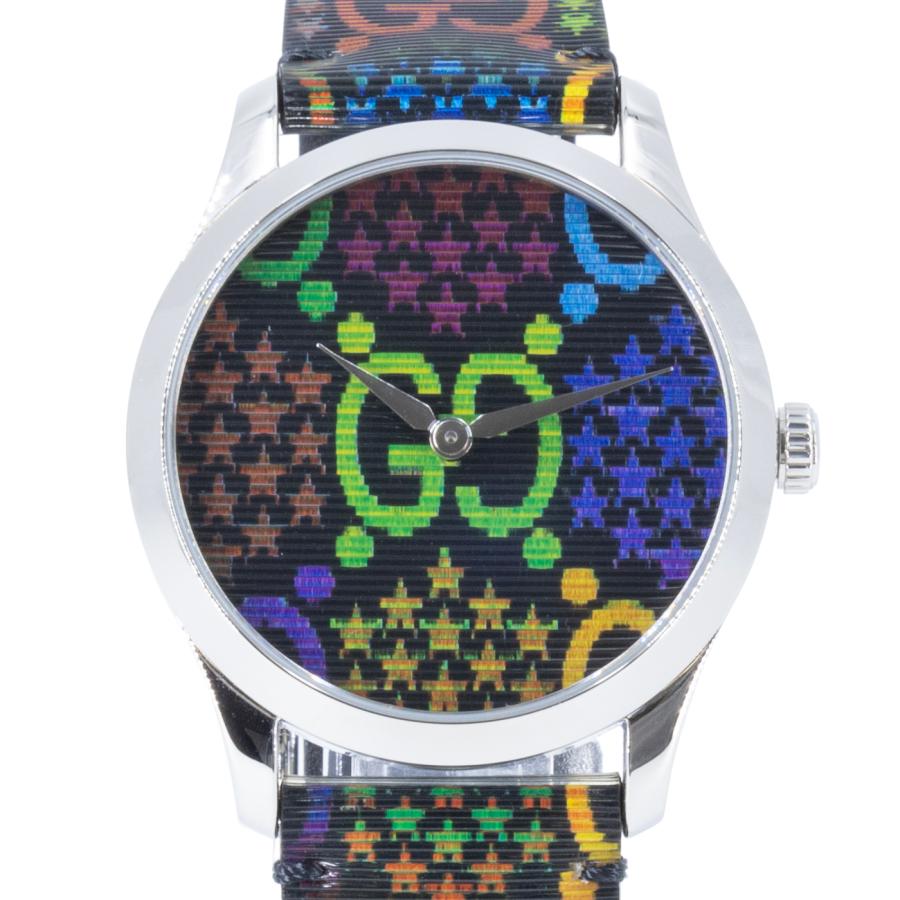 Gucci G Timeless Quartz Black Dial Black Leather Strap Watch For Women - YA1264146 Buy Now By Gucci