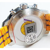 Tissot Quickster Chronograph NBA LA Lakers White Dial Yellow NATO Strap Watch for Men - T095.417.17.037.05 Buy Now By Tissot