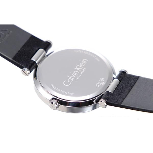 Calvin Klein Sight Black Dial Black Leather Strap Watch for Men - K1S21102 Buy Now By Calvin Klein