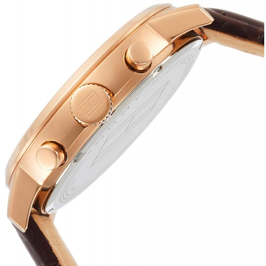 Tommy Hilfiger Aiden Quartz Blue Dial Brown Leather Strap Watch for Men - 1791308 Buy Now By Tommy Hilfiger