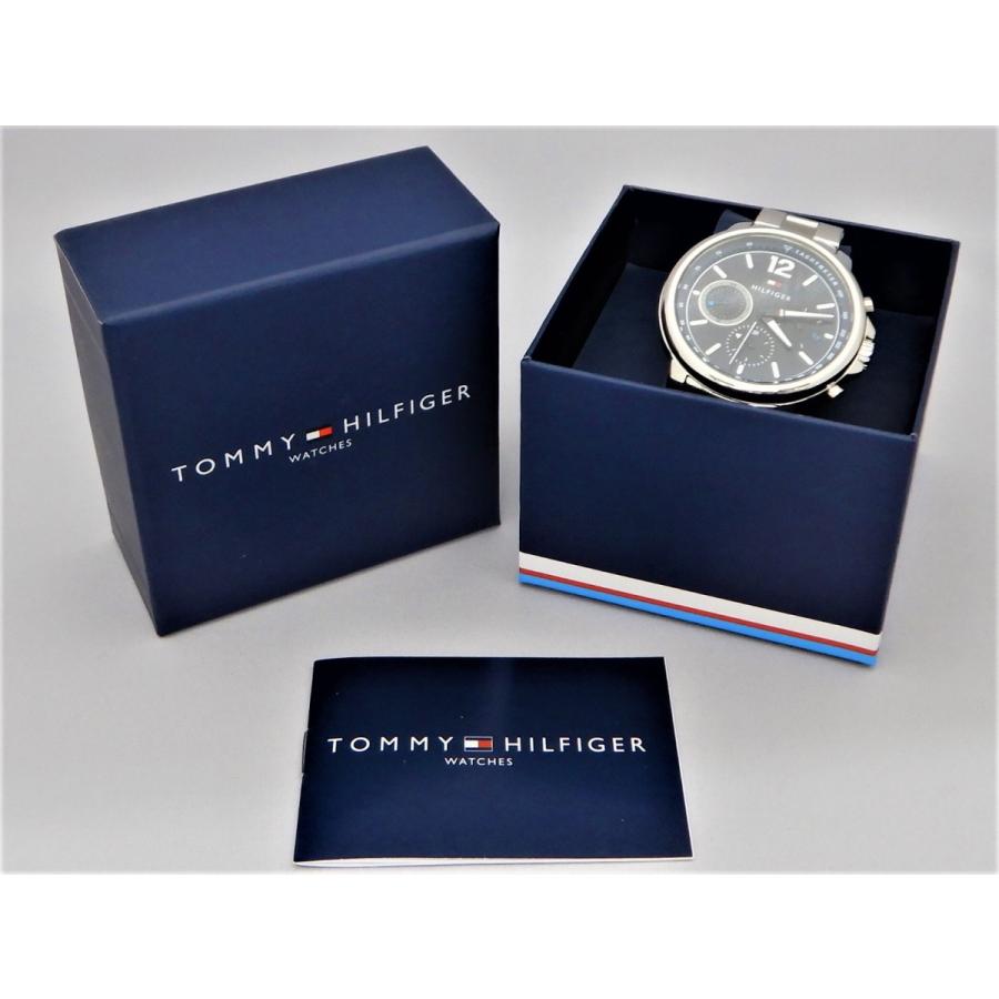 Tommy Hilfiger London Chronograph Quartz Blue Dial Silver Steel Strap Watch for Men - 1791534 Buy Now By Tommy Hilfiger