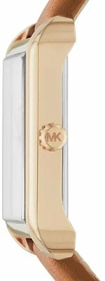 Michael Kors Lake White Dial Brown Leather Strap Watch For Women - MK2584 Buy Now By Michael Kors