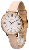 Fossil Jacqueline White Dial Pink Leather Strap Watch for Women - ES4303 Buy Now By Fossil