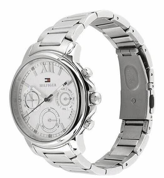 Tommy Hilfiger Claudia Silver Dial Silver Steel Strap Watch for Women - 1781741 Buy Now By Tommy Hilfiger
