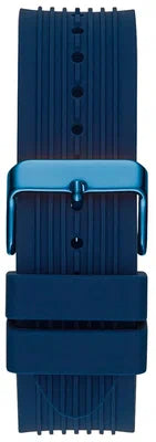 Guess Poseidon Blue Dial Blue Rubber Strap Watch for Men - GW0057G3 Buy Now By Guess