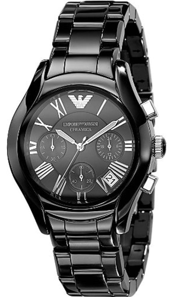 Emporio Armani Ceramica Quartz Black Dial Black Steel Strap Watch For Women - AR1402 Buy Now By Emporio Armani