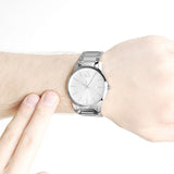 Calvin Klein City Silver Dial Silver Steel Strap Watch for Men - K2G2G146 Buy Now By Calvin Klein
